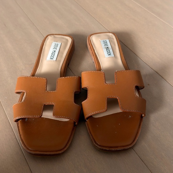 Steve Madden Shoes - Steve Madden Women's Brown Slide Sandals